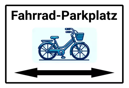 Parken verboten Schild Parken - Verkehr Fahrrad-Parkplatz Bild