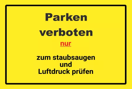 Parken verboten Schild Parken - Verkehr Parken verboten Bild